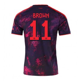 Bayern Munich Nathaniel Brown #11 Tredje skjorte 2026-27 Kortermet